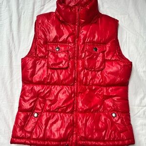 Red Puffer Vest